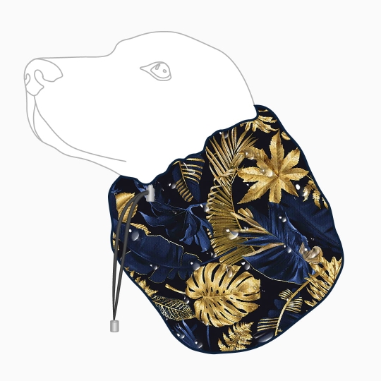 Snood Sport Navy Jungle.
