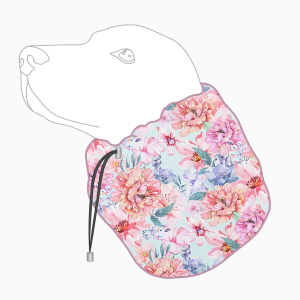 Snood wodoodporny dla psa SPORT PEONIES