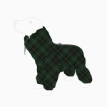 Kombinezon dla psa SPORT GREEN PLAID