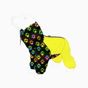 Kombinezon DuoPattern dla psa SPORT RAINBOW PAWS