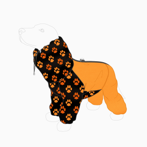Kombinezon DuoPattern dla psa SPORT ORANGE PAWS