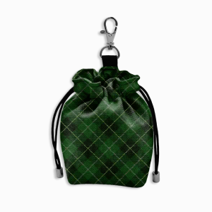 Saszetka na smakołyki SPORT GREEN PLAID