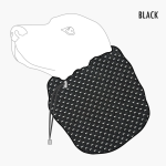 Snood siateczkowy dla psa CLASSIC BLACK