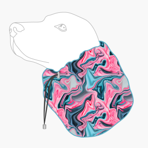 Snood wodoodporny dla psa SPORT BUBBLE GUM