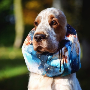 Snood hydrofobowy dla psa SPORT LAVA